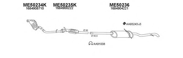 VENEPORTE 500053 Exhaust System